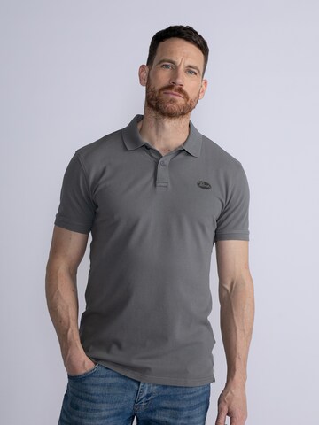 Petrol Industries Poloshirt in Grau: Vorderseite