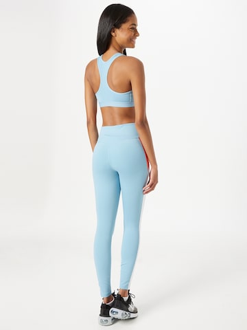 NIKE Skinny Sporthose in Blau