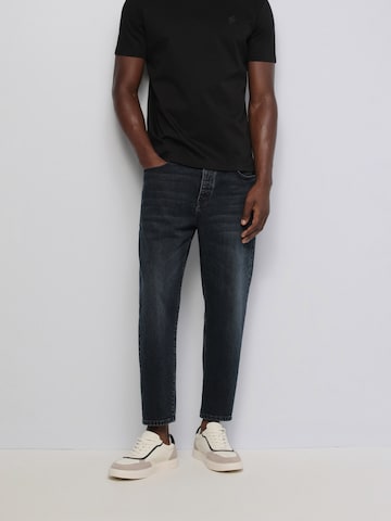 Salsa Jeans Tapered Jeans in Blauw: voorkant
