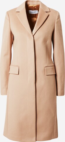 Cappotto di mezza stagione 'Essential' di Calvin Klein in beige: frontale