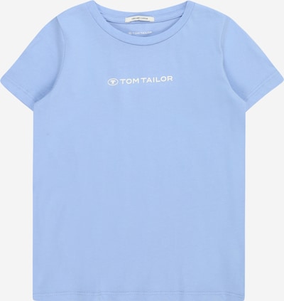 TOM TAILOR Shirt in de kleur Lichtblauw / Wit, Productweergave