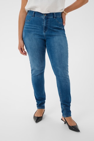 Regular Jean 'KClaurina' KAFFE CURVE en bleu