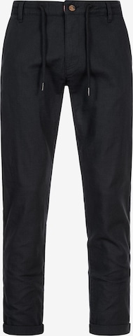 Regular Pantalon 'Clio' INDICODE JEANS en noir : devant