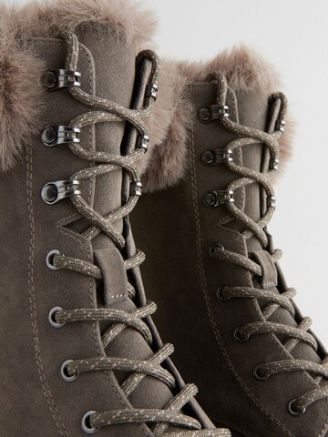 Bottes à lacets Next en gris