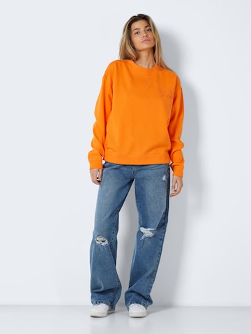 Noisy may Sweatshirt 'Alden' in Orange