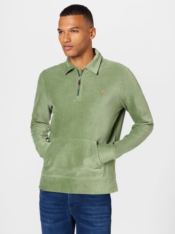 Pulover de la Polo Ralph Lauren pe verde: față