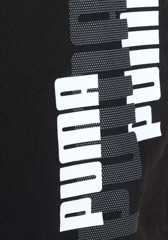 PUMA Regular Sporthose in Schwarz