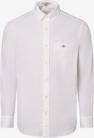 GANT Regular fit Button Up Shirt ' ' in White: front