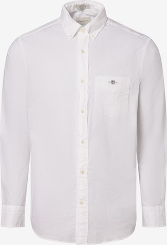 GANT Button Up Shirt ' ' in White: front