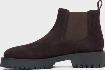 Estro - Botas Chelsea '004-109' en marrón: frente