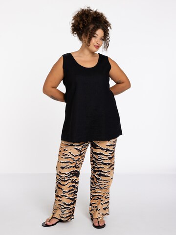 YOEK Loose fit Trousers in Brown