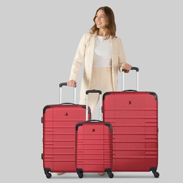 Ensemble de bagages 'Amplar Evo' WENGER en rouge