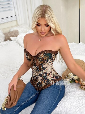 Yesfashion Top in Brown