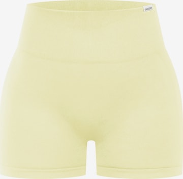 Smilodox Shorts ' Cetrina Pro ' in Gelb: Vorderseite