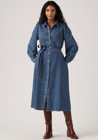 LEVI'S ® Shirt Dress in Blue: front