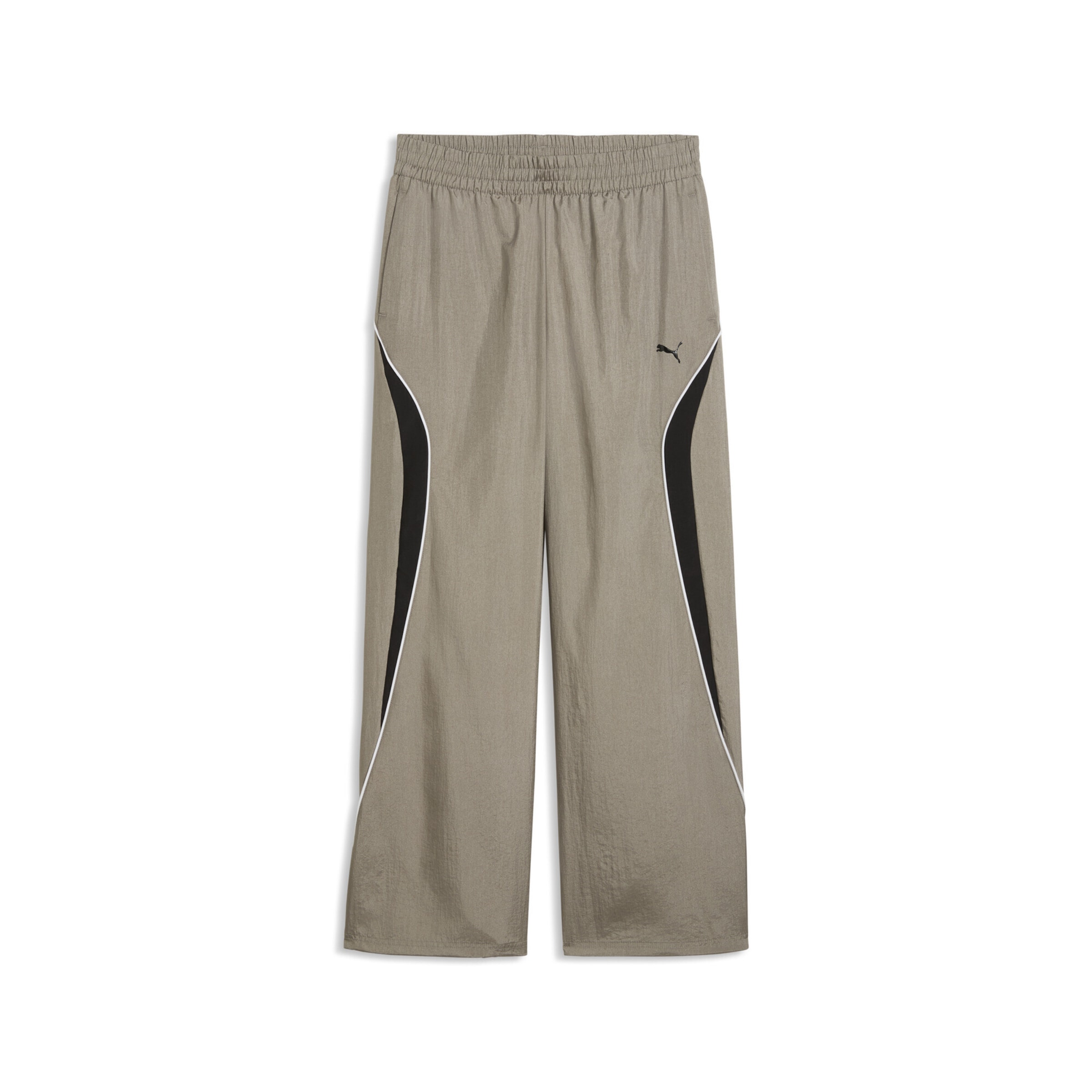 PUMA Baggy Sporthose in Beige: Vorderseite