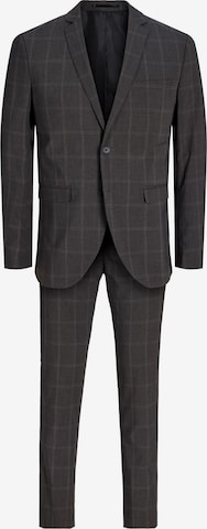 JACK & JONES - Slimfit Traje 'JPRFranco' en gris: frente
