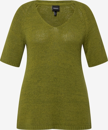 Ulla Popken Sweater in Green: front