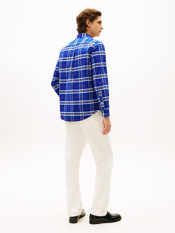 TOMMY HILFIGER Regular fit Button Up Shirt in Blue