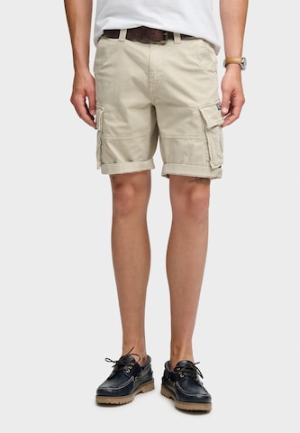 Superdry & Co Cargo Pants in Beige: front