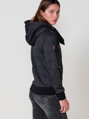 KOROSHI Sweatvest in Zwart