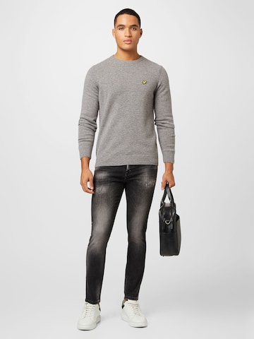 Goldgarn Skinny Jeans i grå