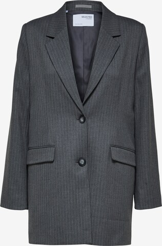 Blazer 'Anni' di SELECTED FEMME in grigio: frontale