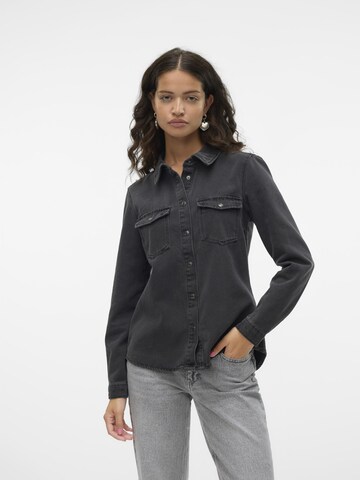 VERO MODA Bluse 'JENNIE' i sort: forside