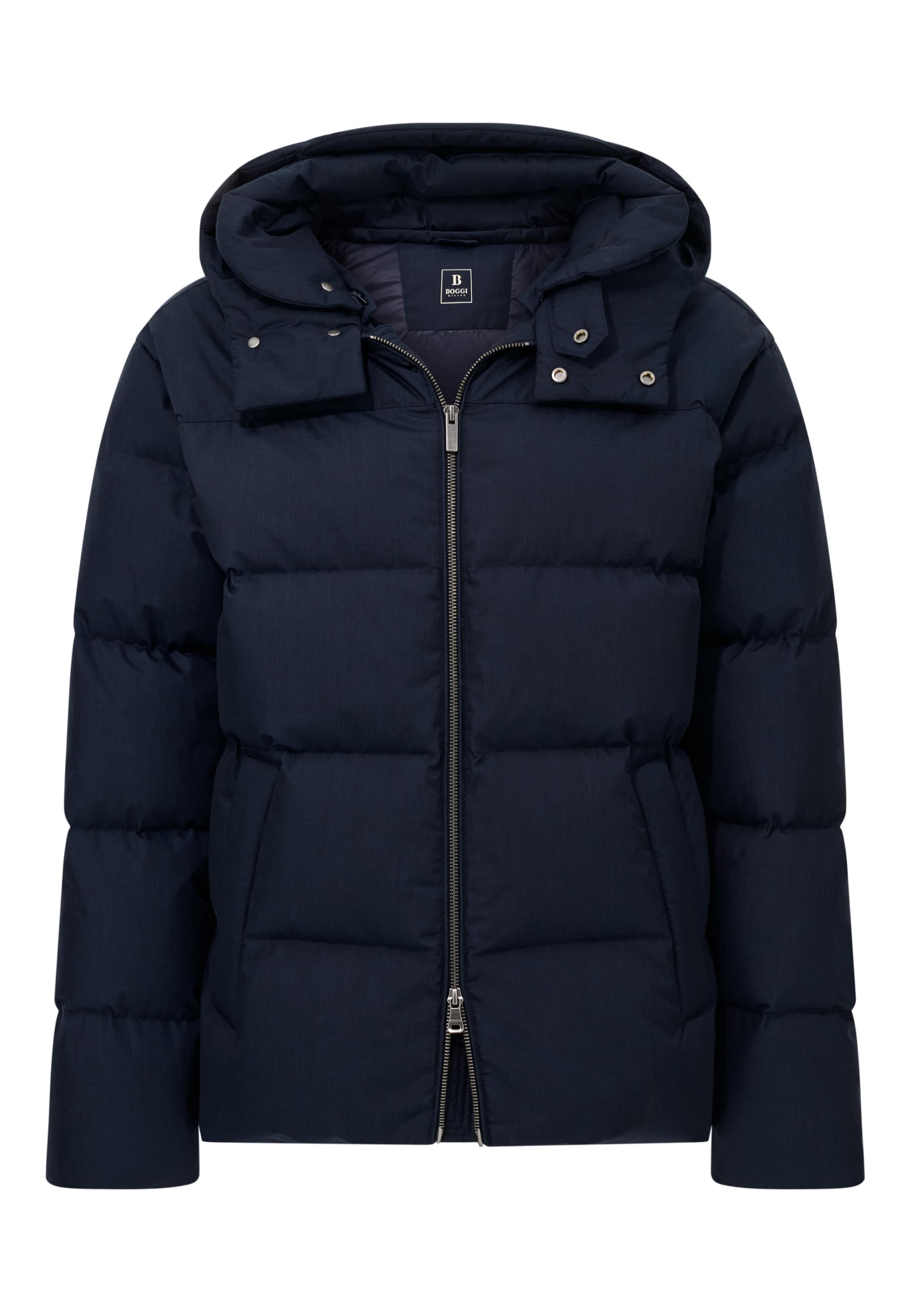 Boggi Milano Winter jacket 'B Sustainable' in Blue: front