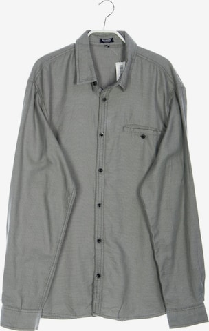 Tom Hanbury Button Up Shirt in XL in Grey: front