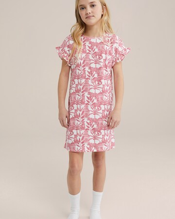 WE Fashion - Camiseta de noche en rosa: frente