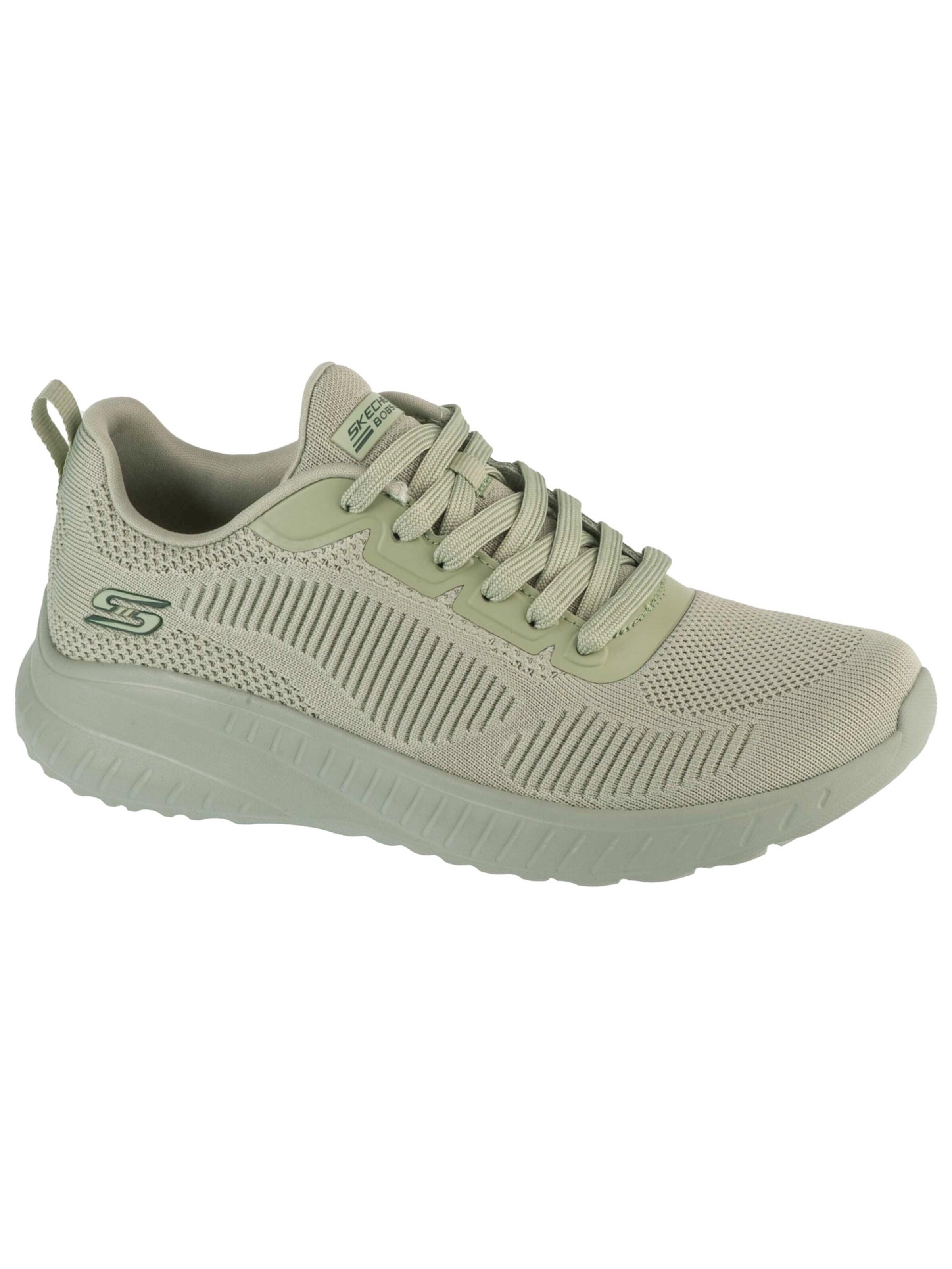 SKECHERS Sneakers laag 'Skechers Bobs Squad Chaos - Face Off' in Grijs: voorkant