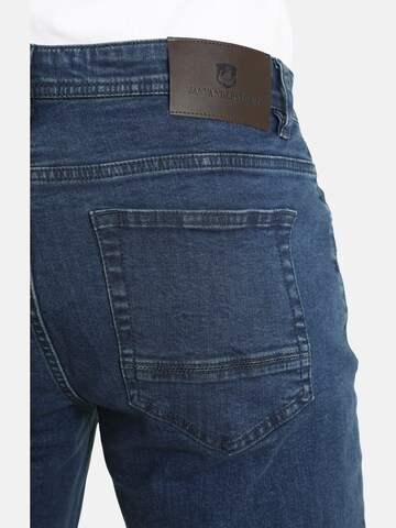 Jan Vanderstorm Regular Jeans ' Almin ' in Blauw