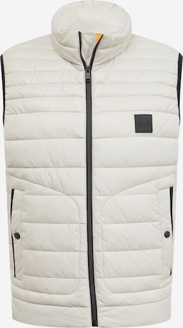 BOSS Orange Bodywarmer 'Odunk' in Beige: voorkant