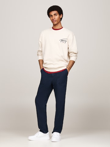 Tommy Jeans Regular Chino Pants 'ISAAC' in Blue