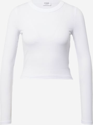 Cotton On Shirt 'STAPLE' in White: front