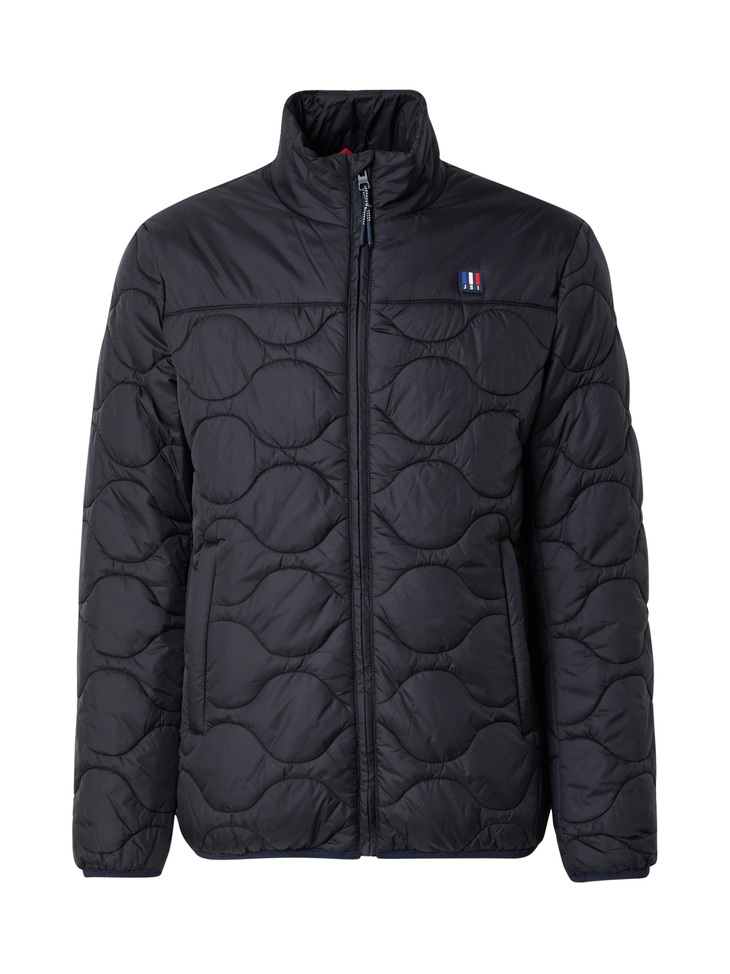 Jack's Jacke in Schwarz: Vorderseite