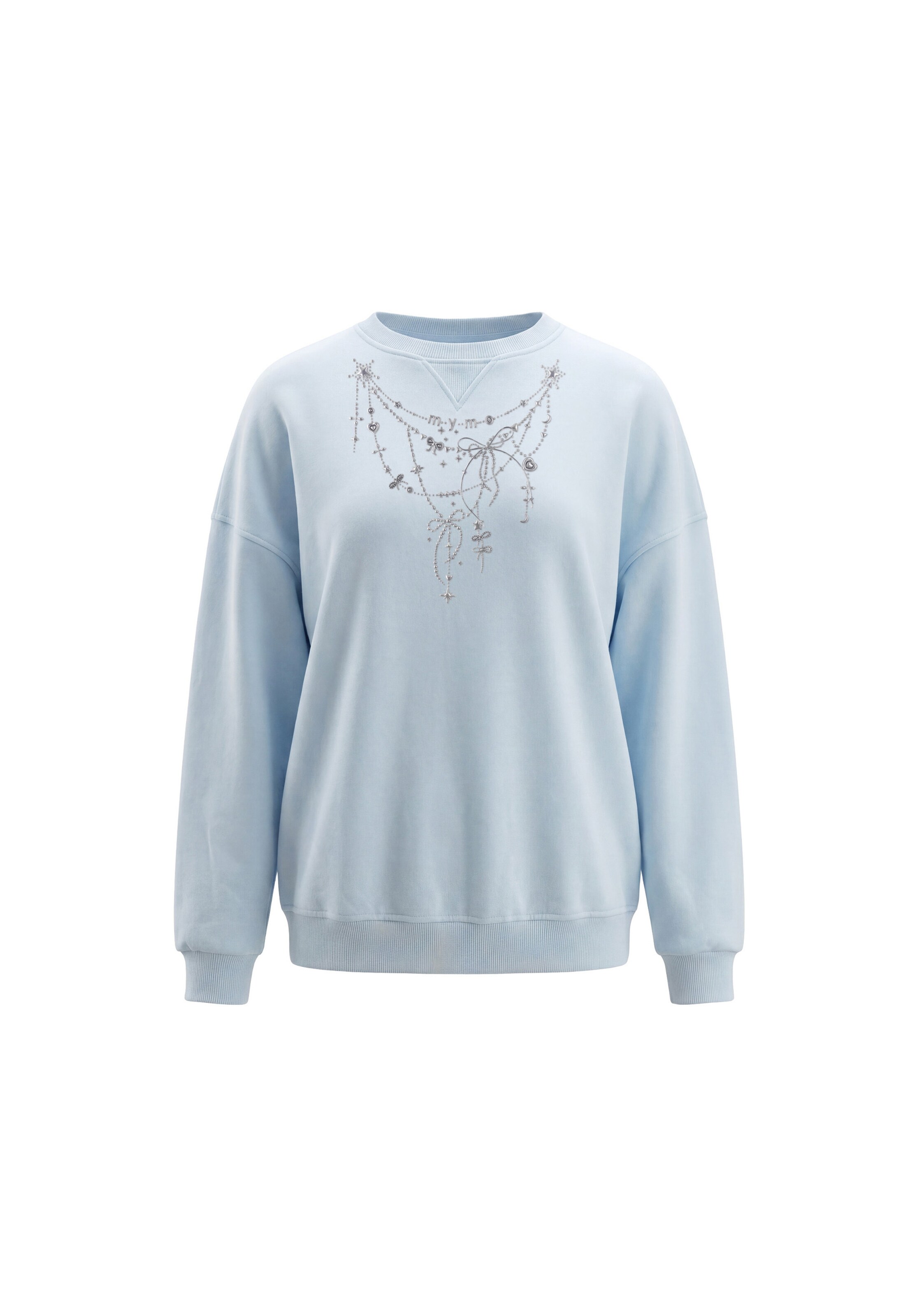 MYMO - Sudadera en azul: frente