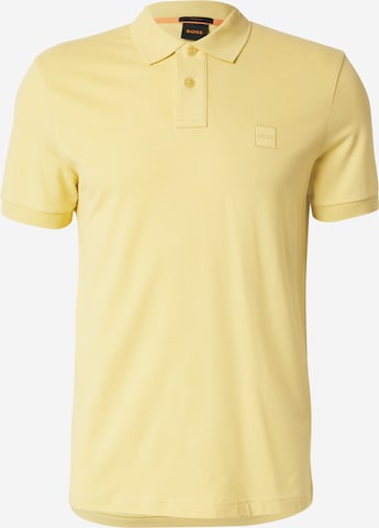 T-Shirt 'Passenger' BOSS en jaune : devant