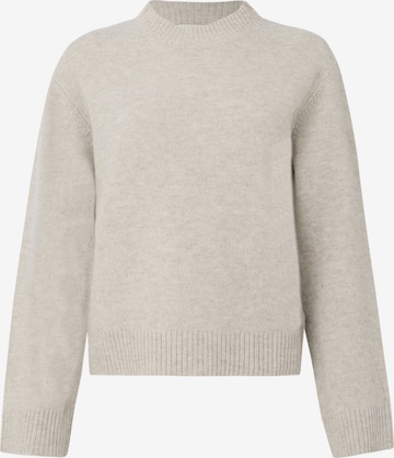 JDY Свитер 'JDYSUPER' в Серый: спереди