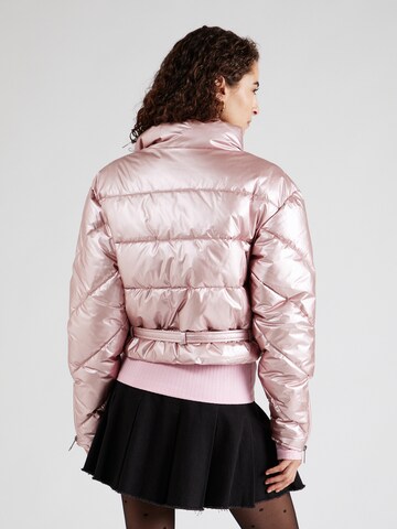 Versace Jeans Couture Демисезонная куртка в Ярко-розовый