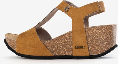 Bayton Sandaler 'Madrida' i cognac, Produktvisning