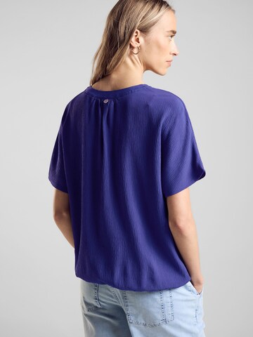 STREET ONE Bluse in Blau