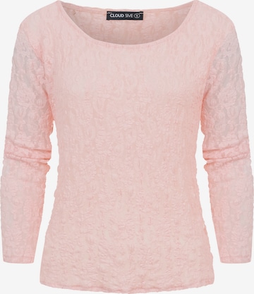 T-shirt Cloud5ive en rose : devant