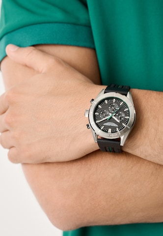 Montre à affichage analogique Aston Martin en noir