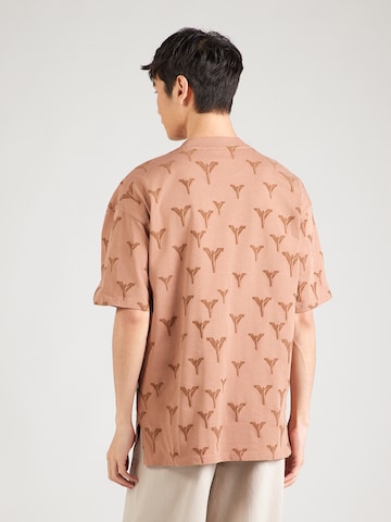 T-Shirt 'Fasan' Carlo Colucci en marron
