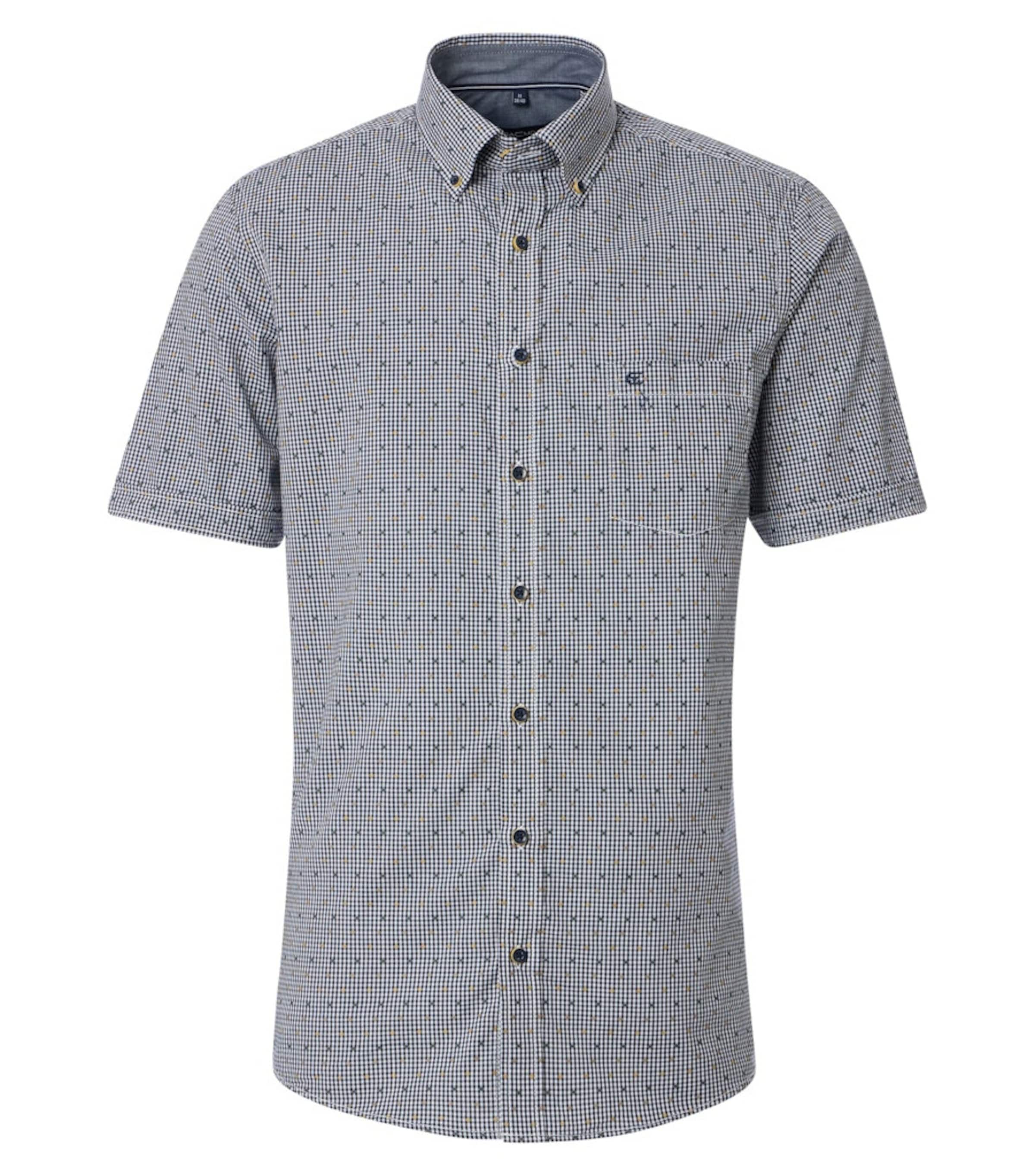 CASAMODA Regular fit Button Up Shirt in Blue: front