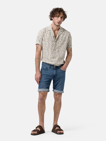 PIERRE CARDIN Regular Shorts 'Lyon' in Blau