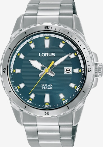 LORUS Uhr 'Solar' in Blau: Vorderseite