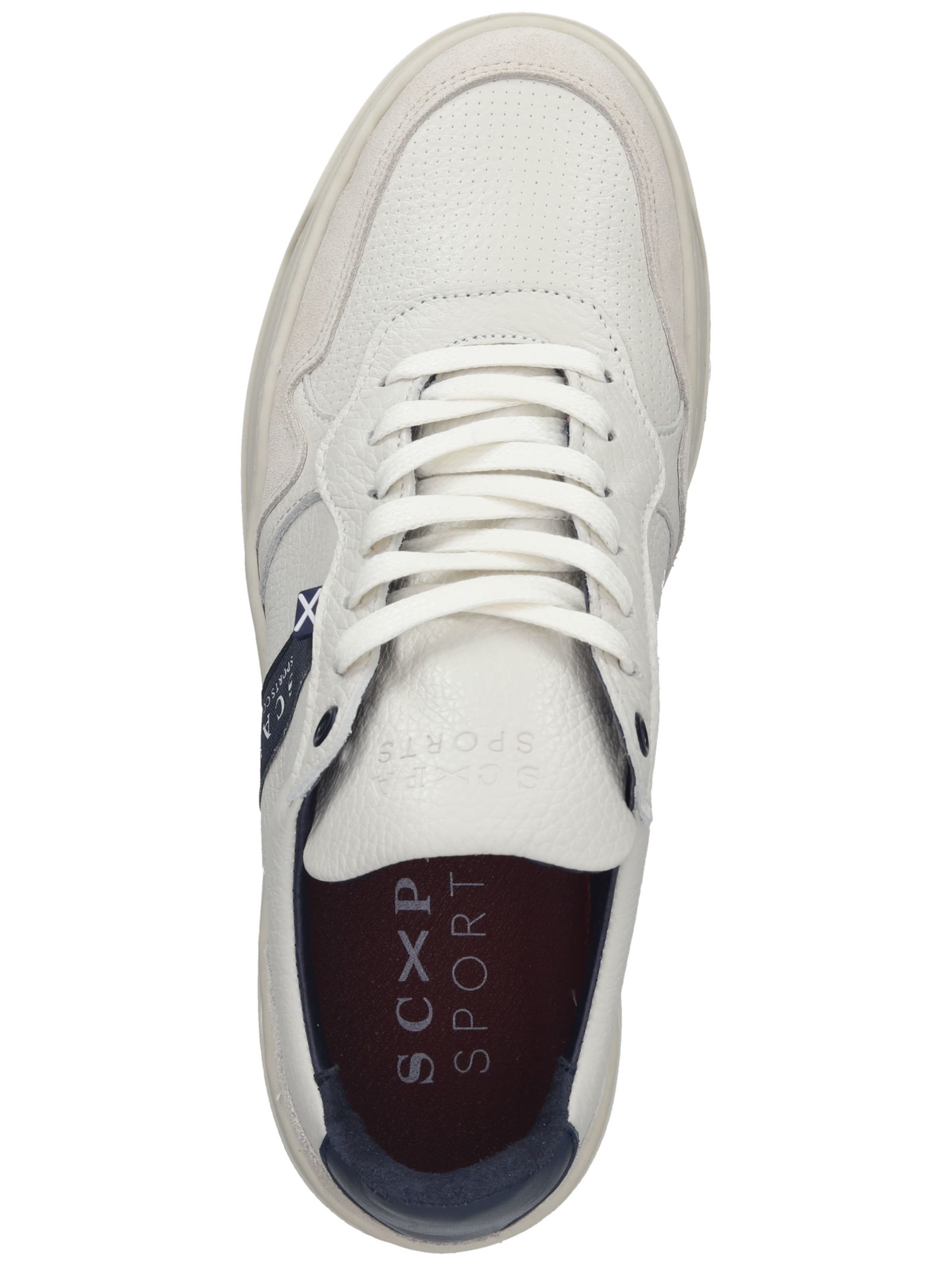 Baskets basses SCAPA en blanc